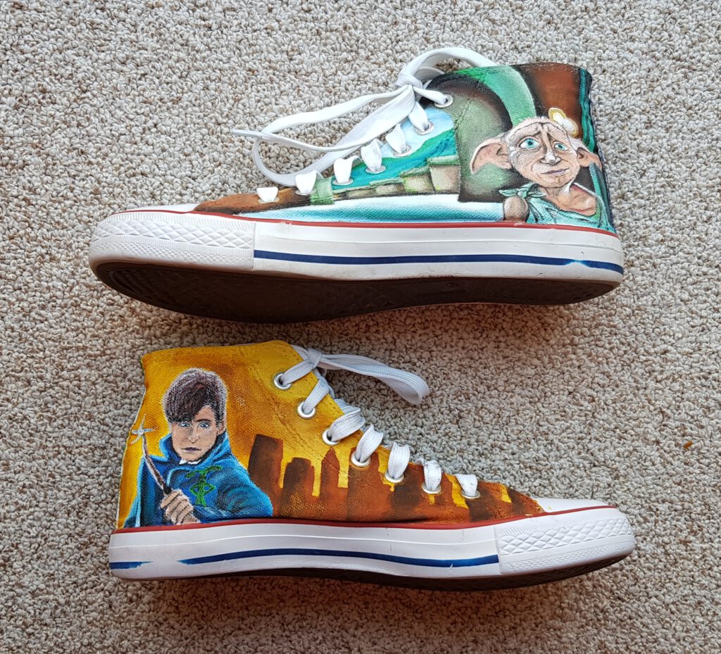 Schuhbemalung