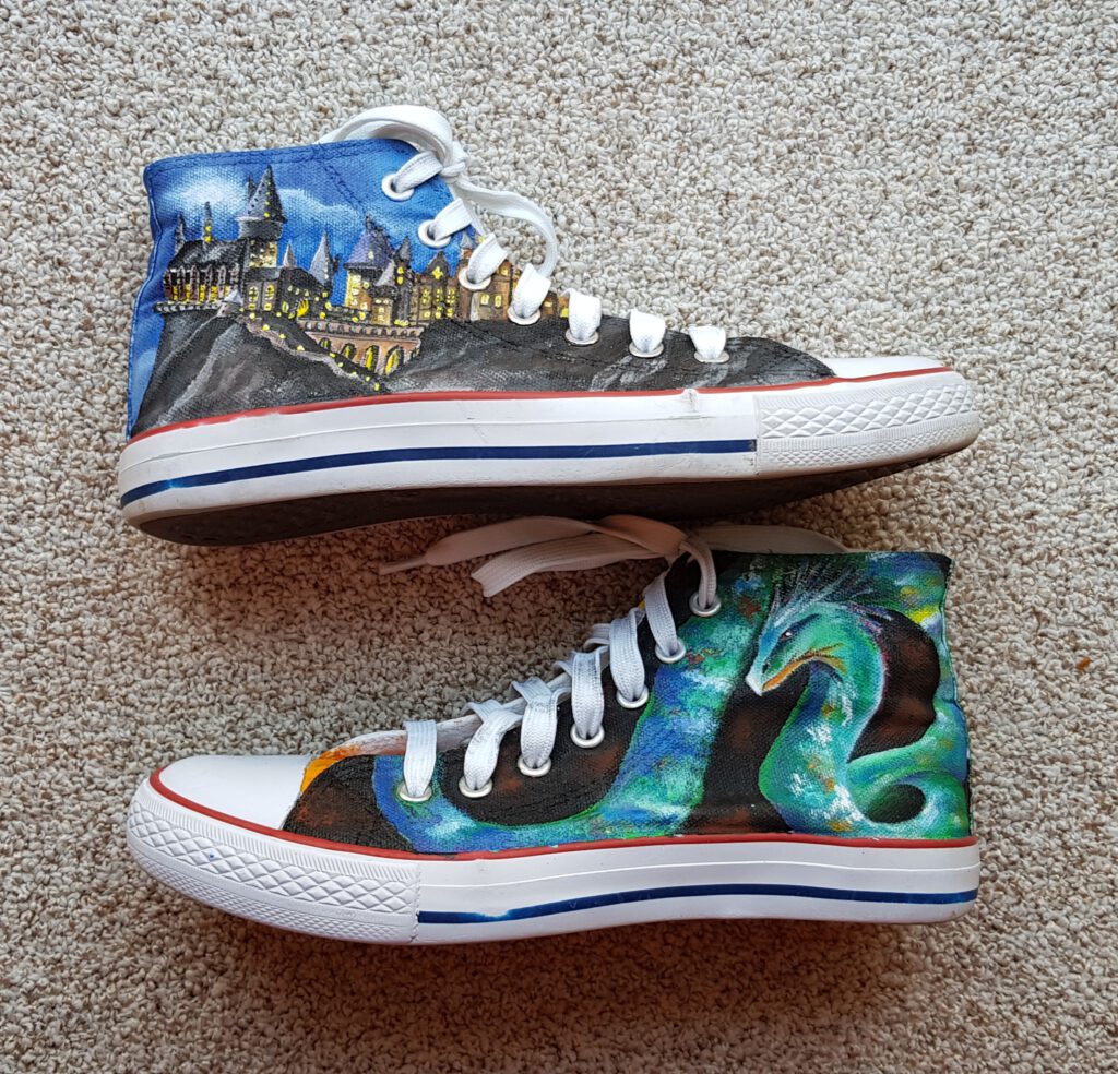 Schuhbemalung