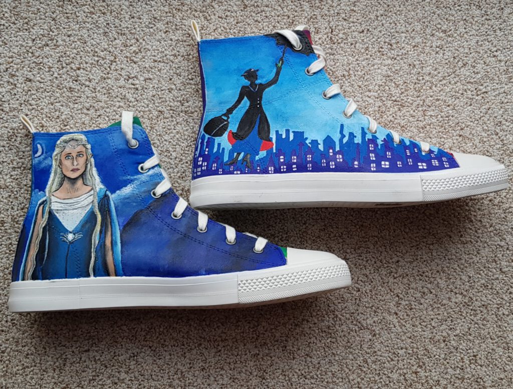 Schuhbemalung