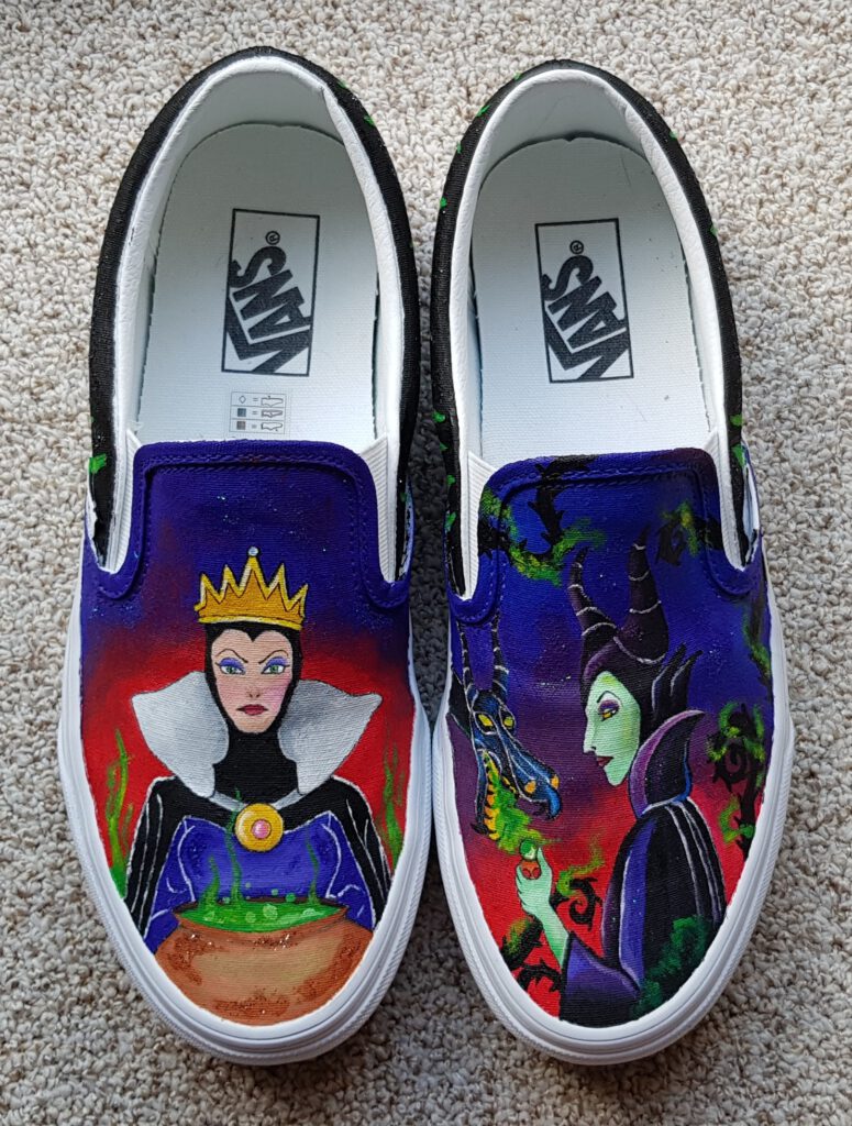 Schuhbemalung