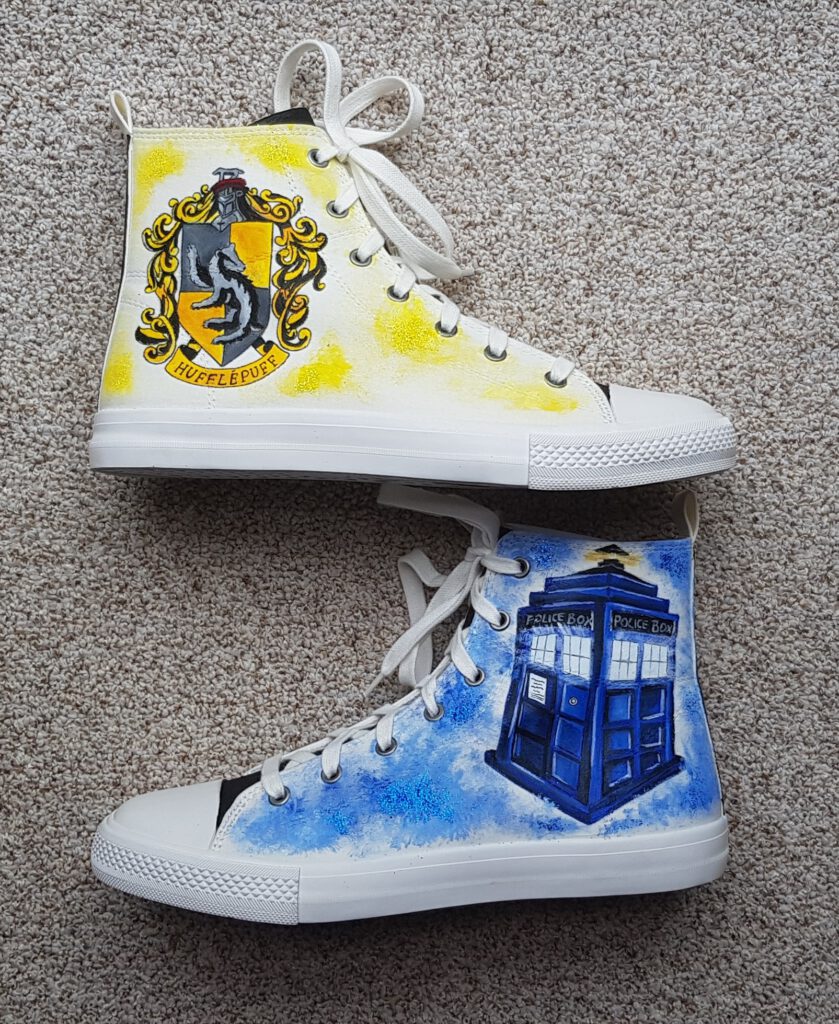 Schuhbemalung