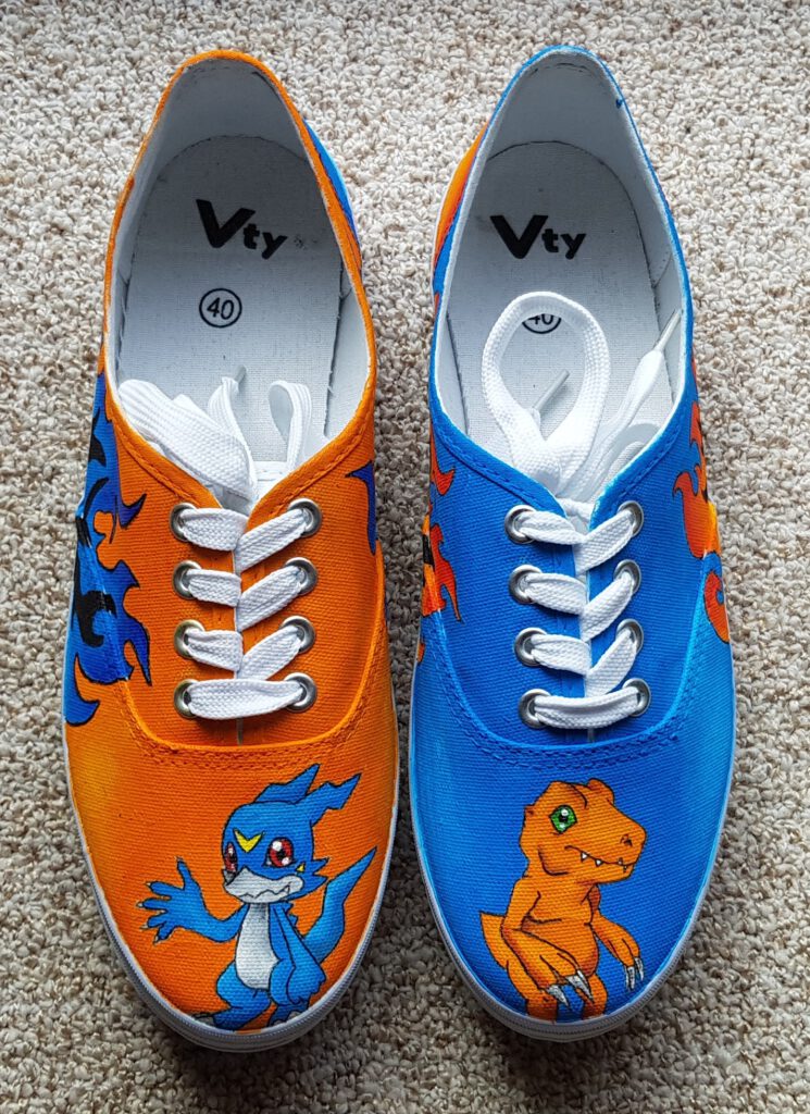 Schuhbemalung