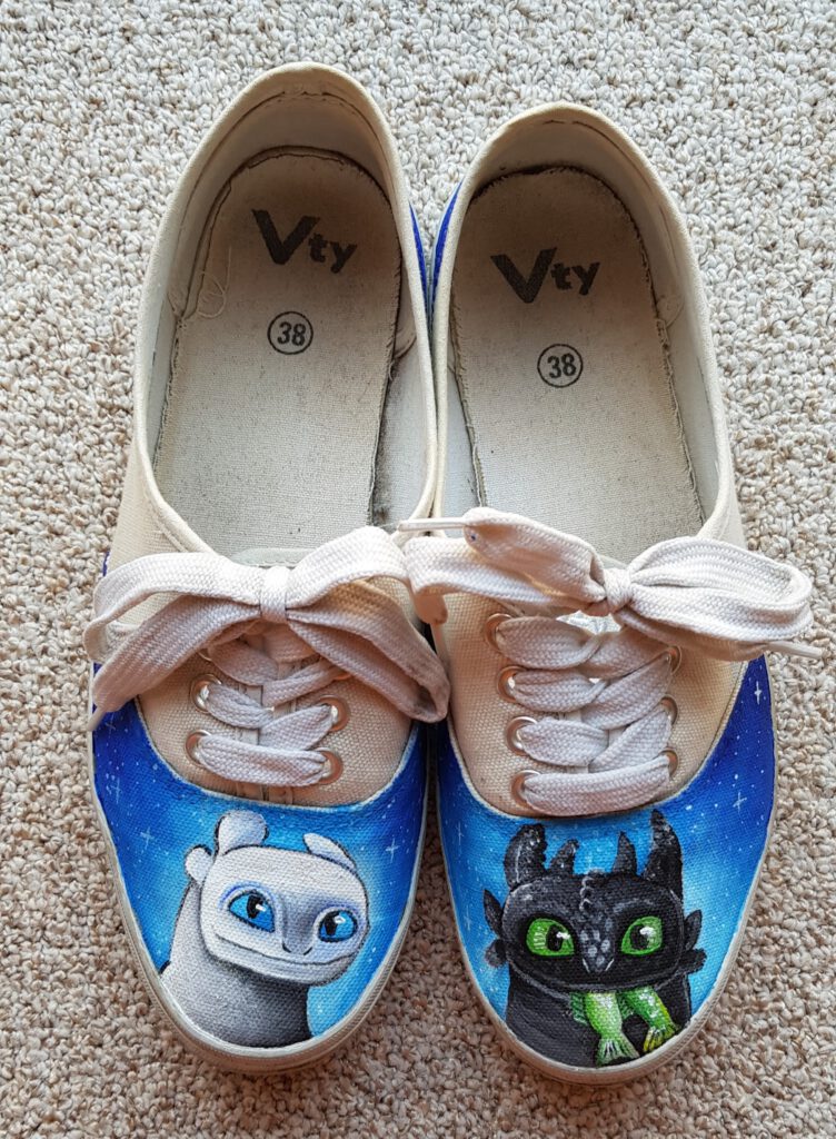 Schuhbemalung