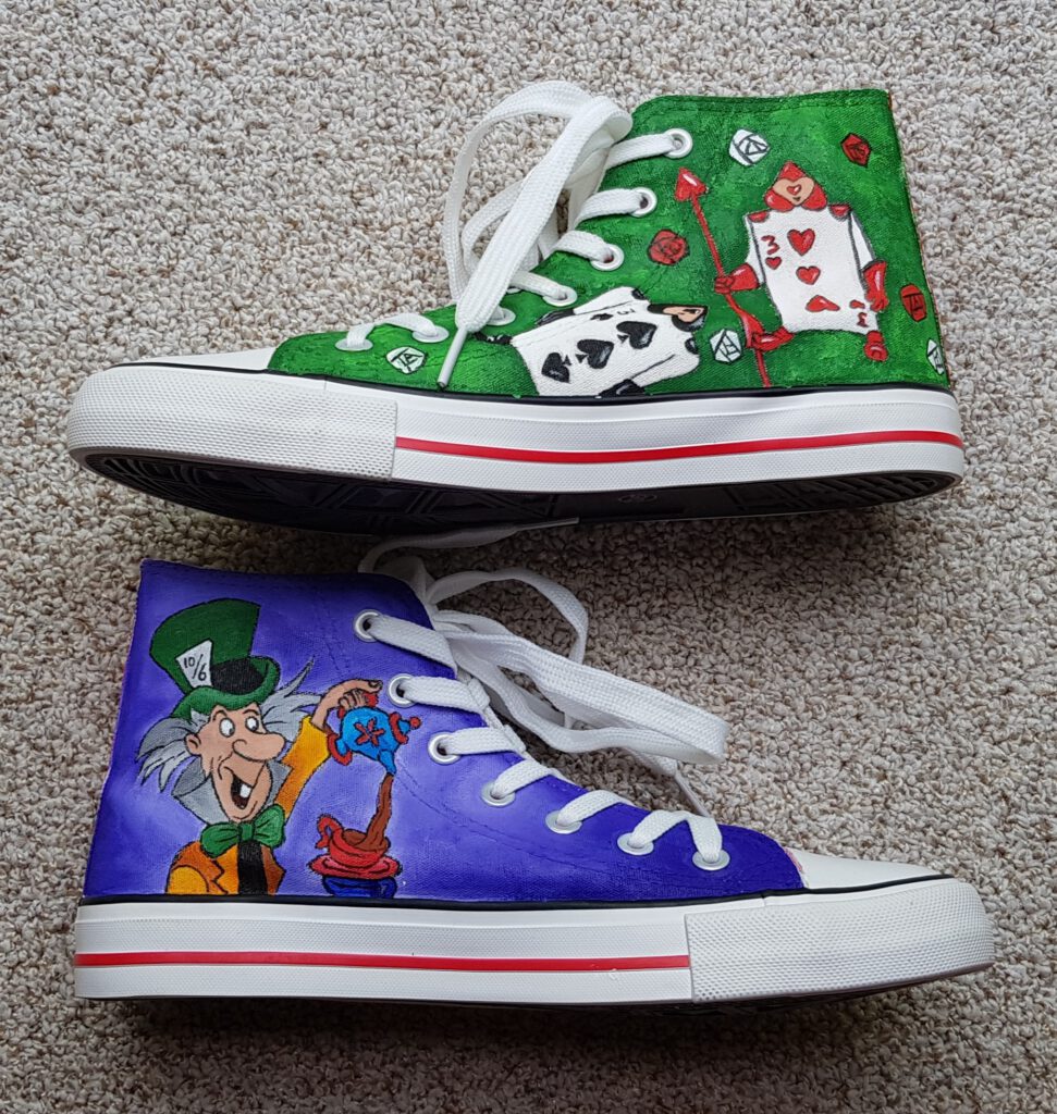 Schuhbemalung
