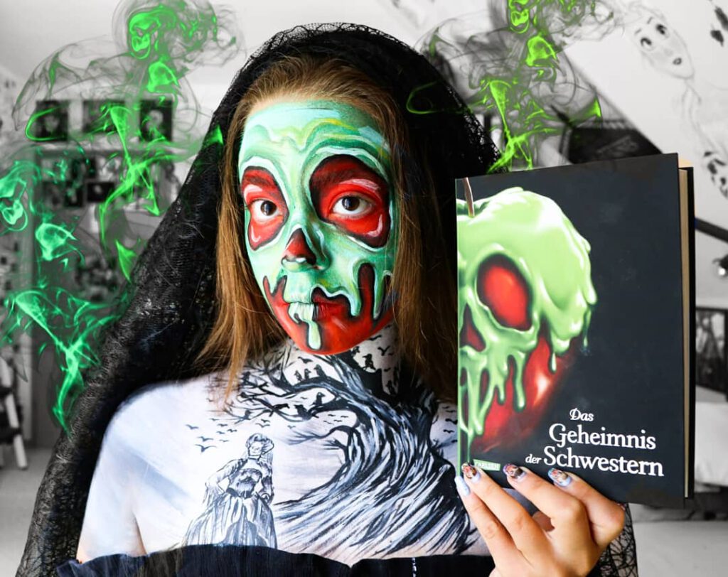 Bodypainting für Carlsen-Disney-Woche