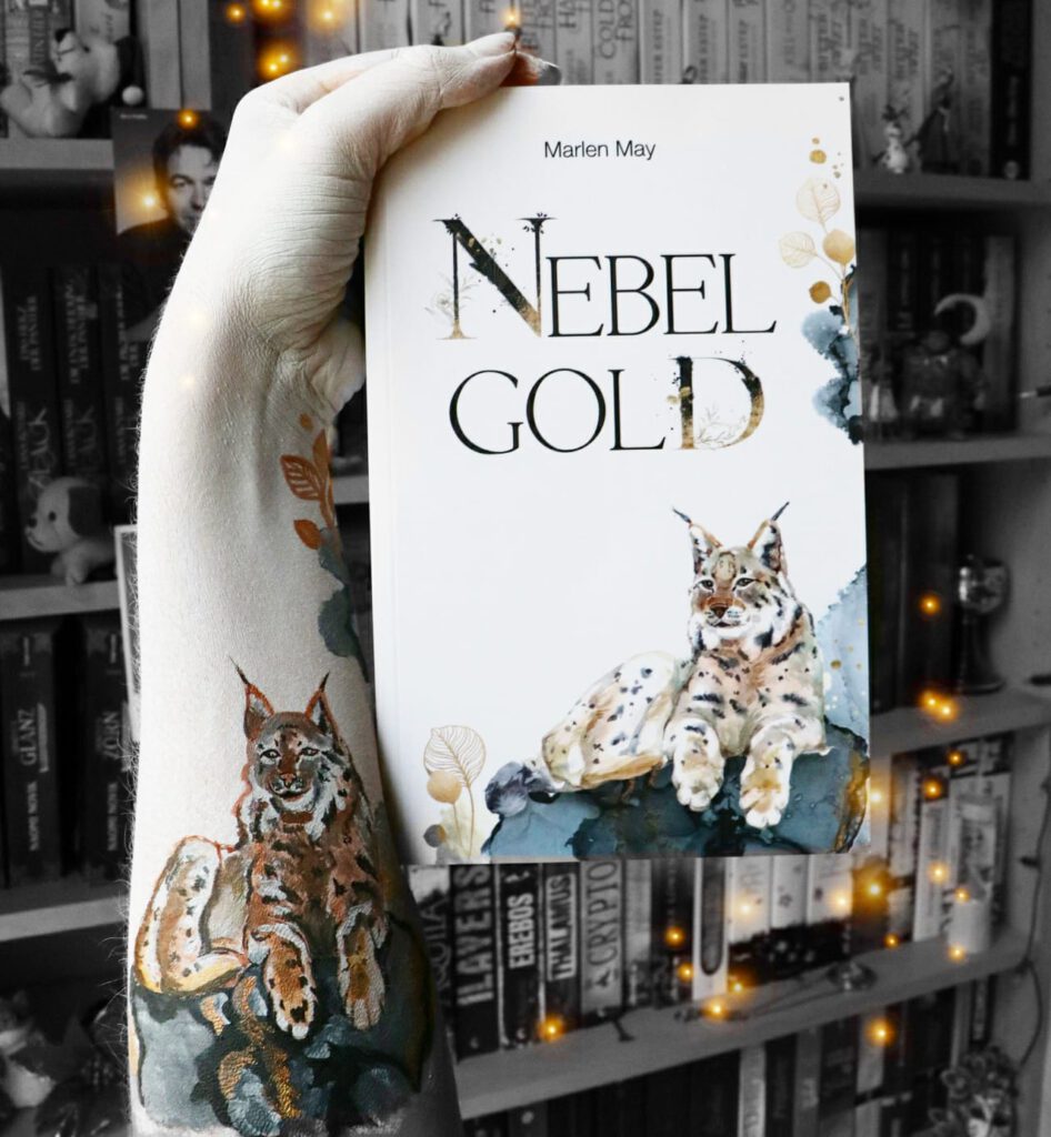 Armbemalung “Nebelgold”