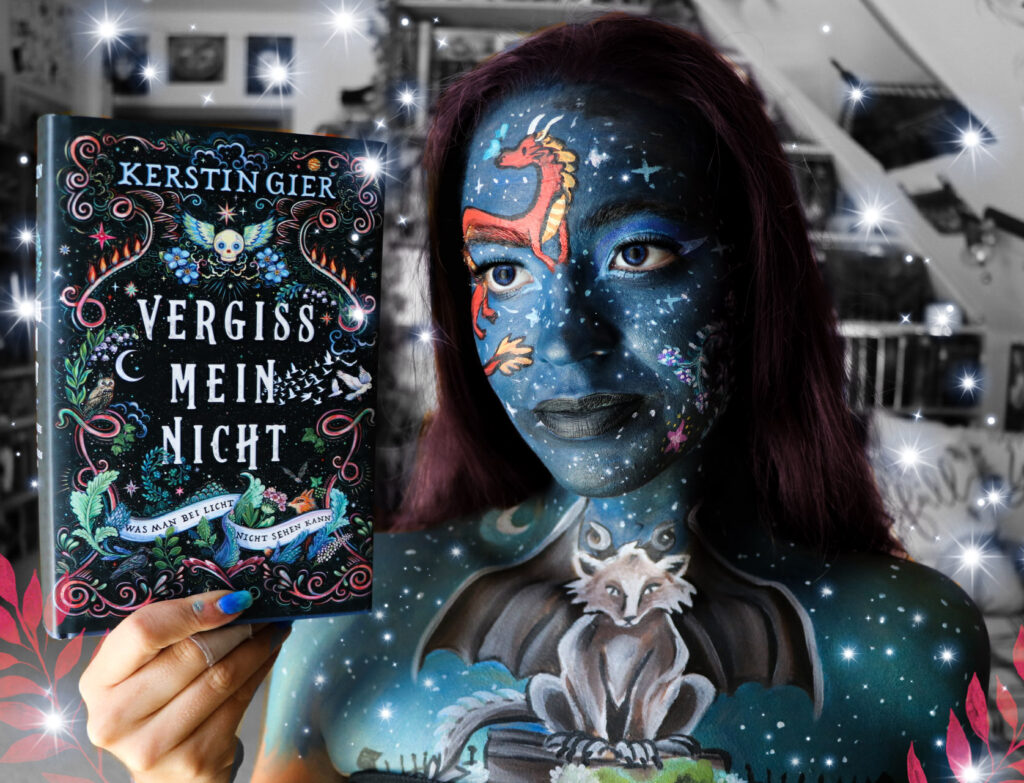 Bodypainting “Vergiss mein nicht”